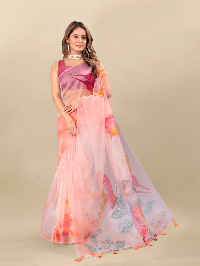 Shree Radha Raman Trendz Party Wear Sarees Catalog